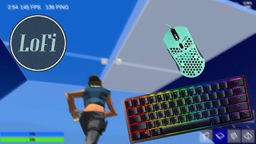 Razer Huntsman Mini ASMR Chill🤩Satisfying Keyboard 1v1.lol + Lofi 144 FPS 1080P