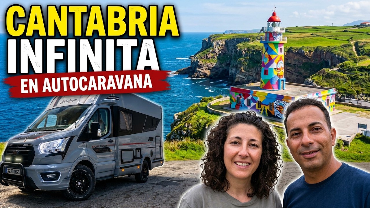 CANTABRIA en AUTOCARAVANA 🚐 Preciosa… pero ¿IMPOSIBLE en agosto?