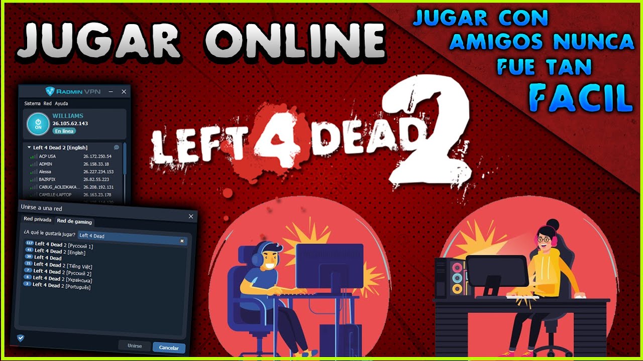 Como jugar Left 4 Dead 2 Online con amigos ¡Bien explicado!