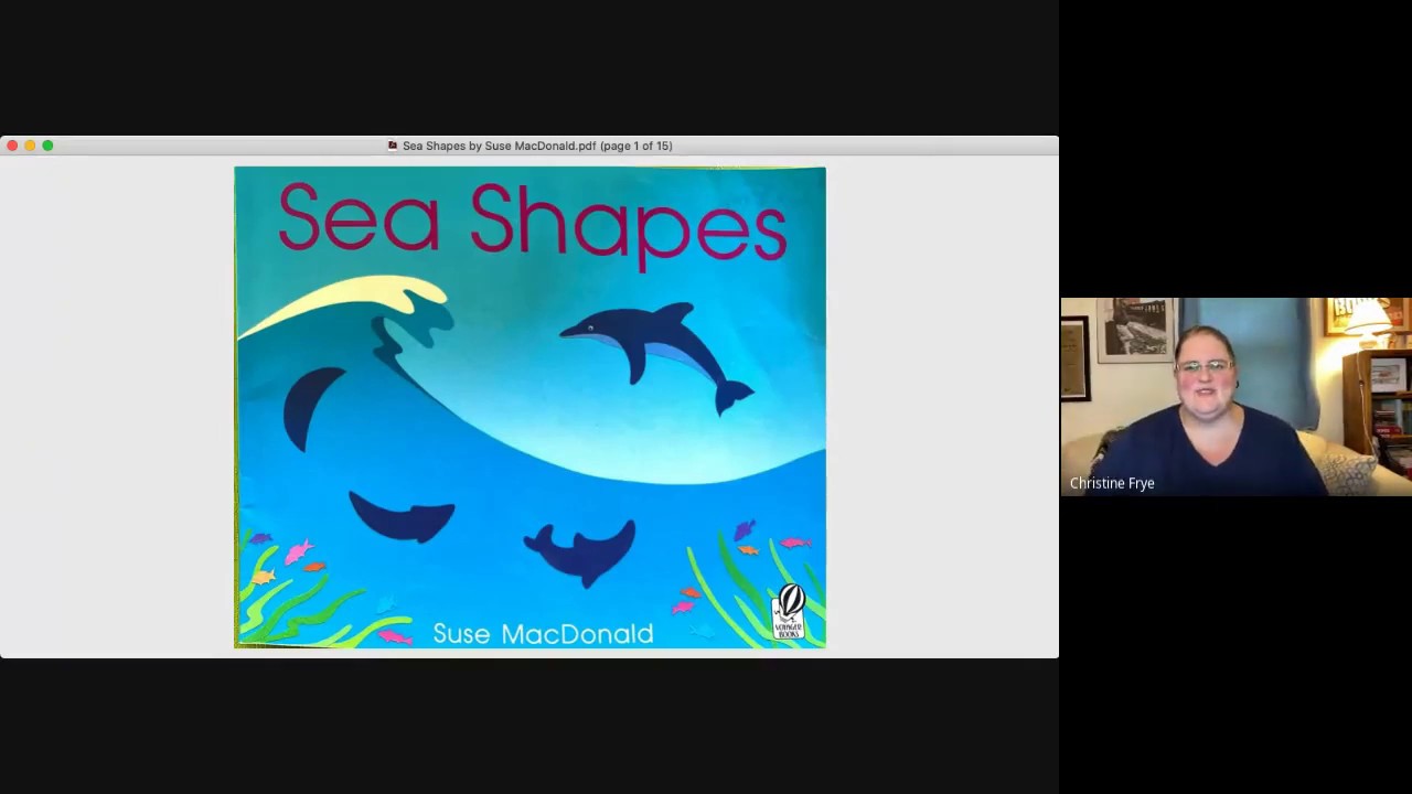 Read Aloud of Sea Shapes by Suse MacDonald - YouTube