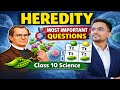 CBSE BOARD|5 Marks Questions |Heredity Chapter Full Revision| Important Questions by Shubham Goel|