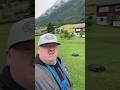 Robo lawn mowers and my impression of Olden Norway 🇳🇴 #norway #robotlawnmower