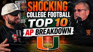 EP 122 - SHOCKING College Football Top 10 AP Breakdown