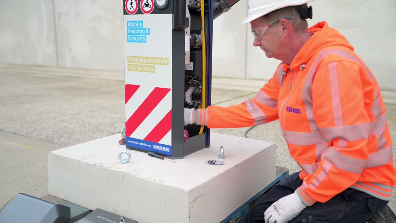 Installation barrière levante 6 m