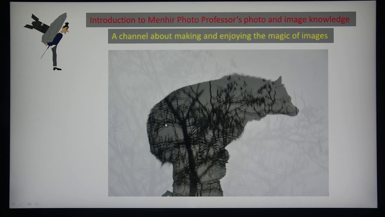 Introduction about Menhir Photo Professor's photo insights channel