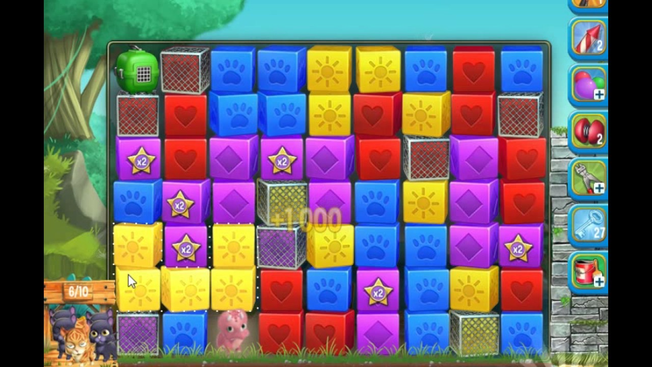 Pet Rescue Saga, Pet Island, 28th April 2017, level 6 😈 ►TOBIAS DEAMON◄