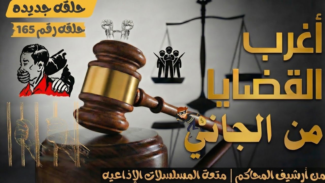 أغرب القضايا ⚖︎ من الجاني؟ | ملفات حصرية من الإذاعه البوليسيه وأرشيف المحاكم 😱