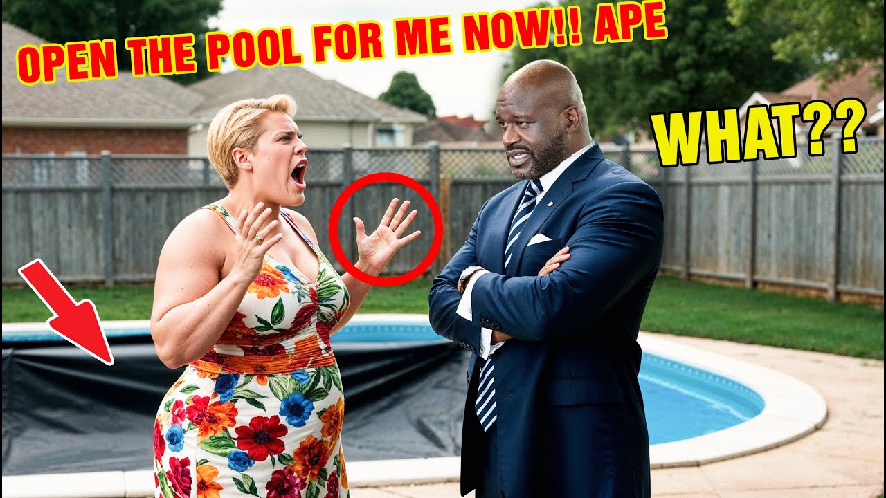 Big Shaq's Rude Neighbor Calls 911 on Him for Closing His Own Pool... And  the Unexpected Ending. - YouTube