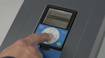 VACON 100 FLOW  Funcionalidades no keypad Parte 1