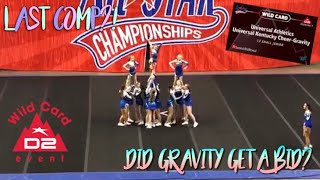did gravity get a d2 summit bid?|| was this my last comp?||