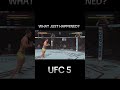 WHAT JUST HAPPENED?#fyp #fy #glitch #gaming #shorts #ufc #ufc5