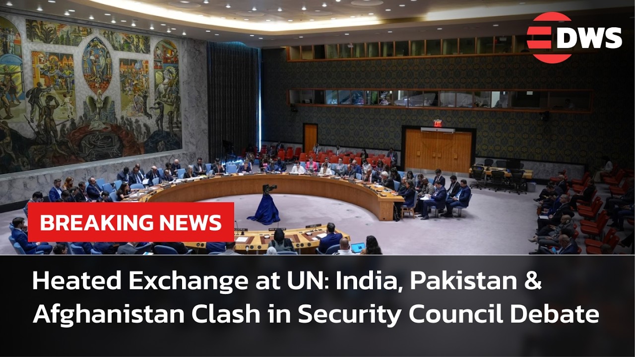 FULL Heated Exchange at UN: India, Pakistan & Afghanistan Clash in Security Council Debate | AC15