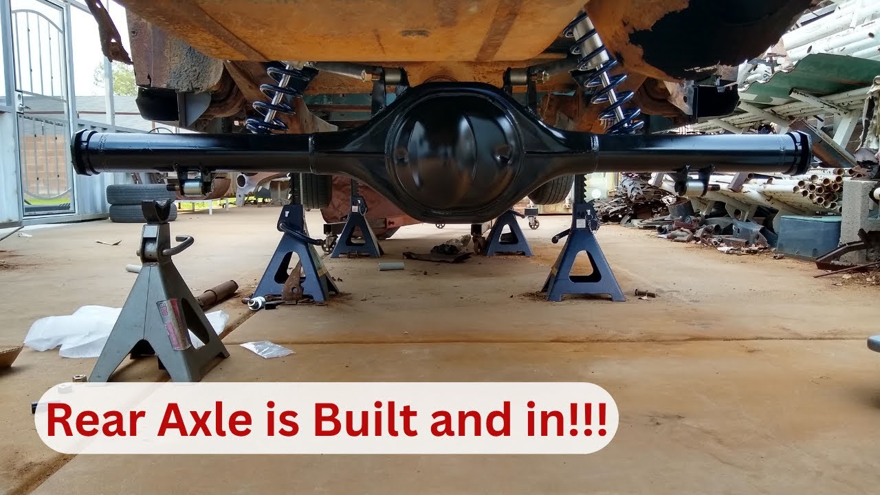 EP. #11 rear axle is built and in - YouTube