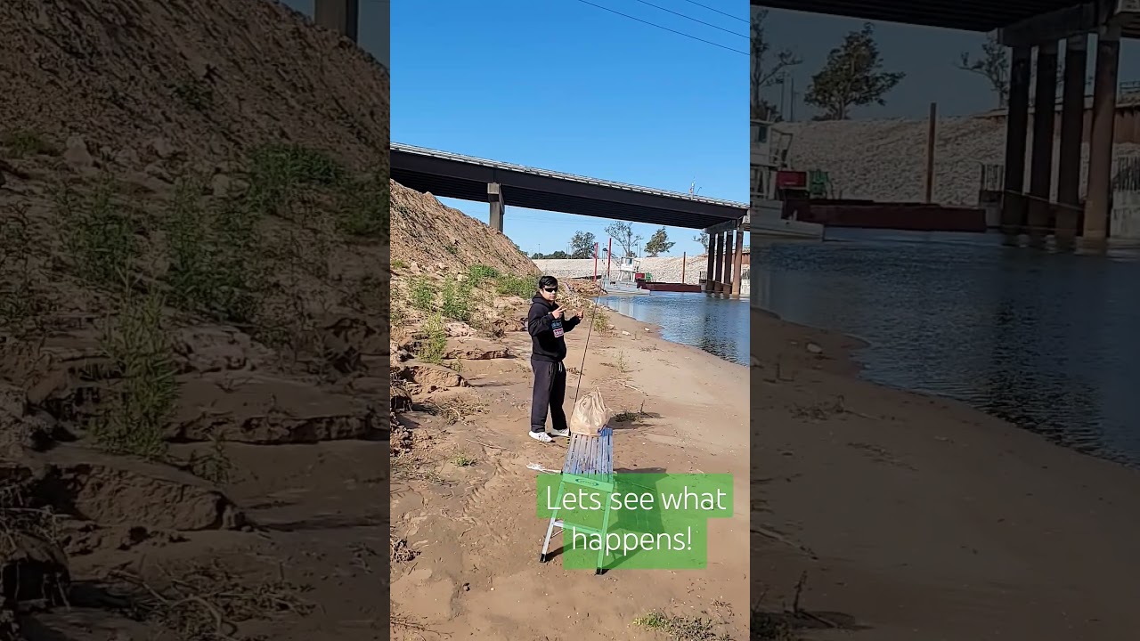 Lets see what we can get! Good ole Brazos river. 