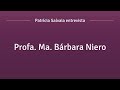 Leveza e profundidade neste relato da prof barbara niero vem ver