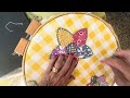 Snippets of my stitching life - hand quilting in the garden #handquilting #epp