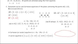 Unit 2 MCV4U Test Review Solutions (Equations of Lines & Planes)