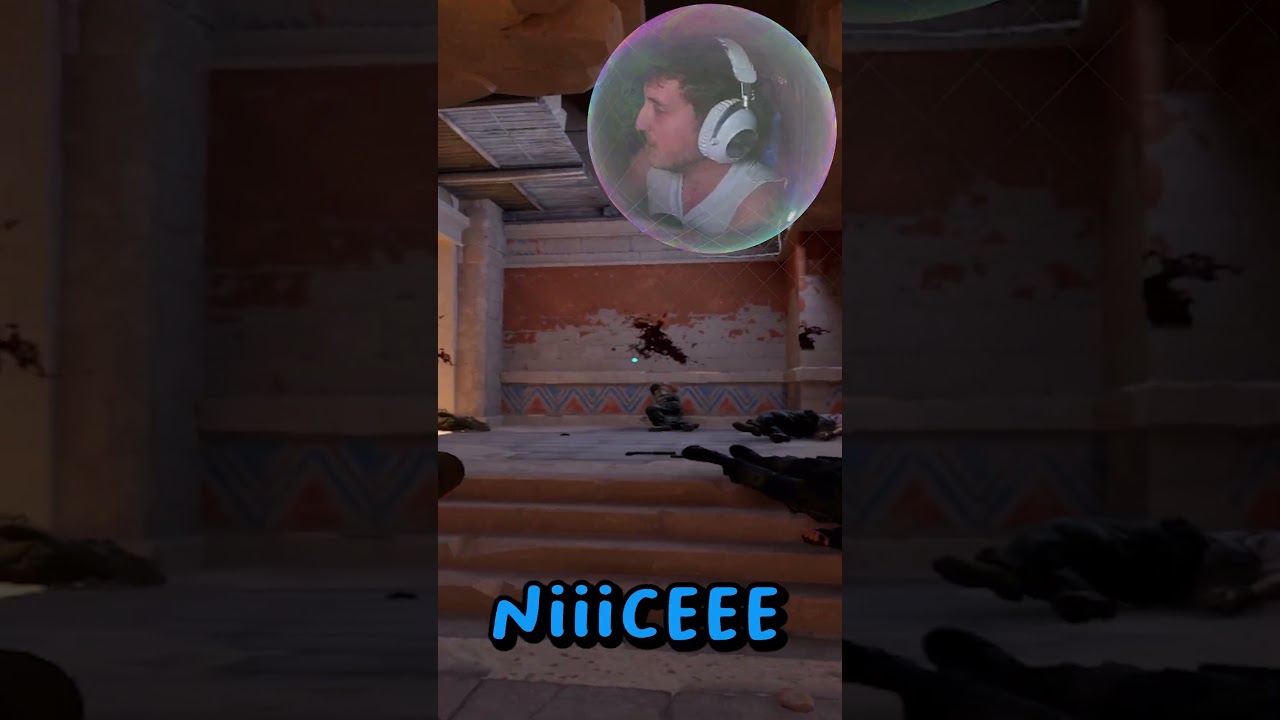 Ace so hard it sends my boy sprinting