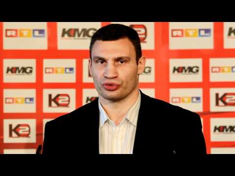 Klitschko: Finanzen ist nicht wichtige Motivation!...