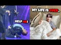 Kpop idol Almost Breaks his Back on Stage !