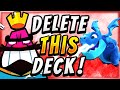 EVERYONE WILL HATE YOU! 3 CROWN NO MATTER WHAT MATCHUP — Clash Royale