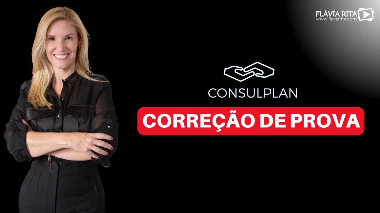 CORREÇÃO DE PROVA CONSULPLAN – PORTUGUÊS PARA CONCURSOS  | Prof.ª Flávia Rita