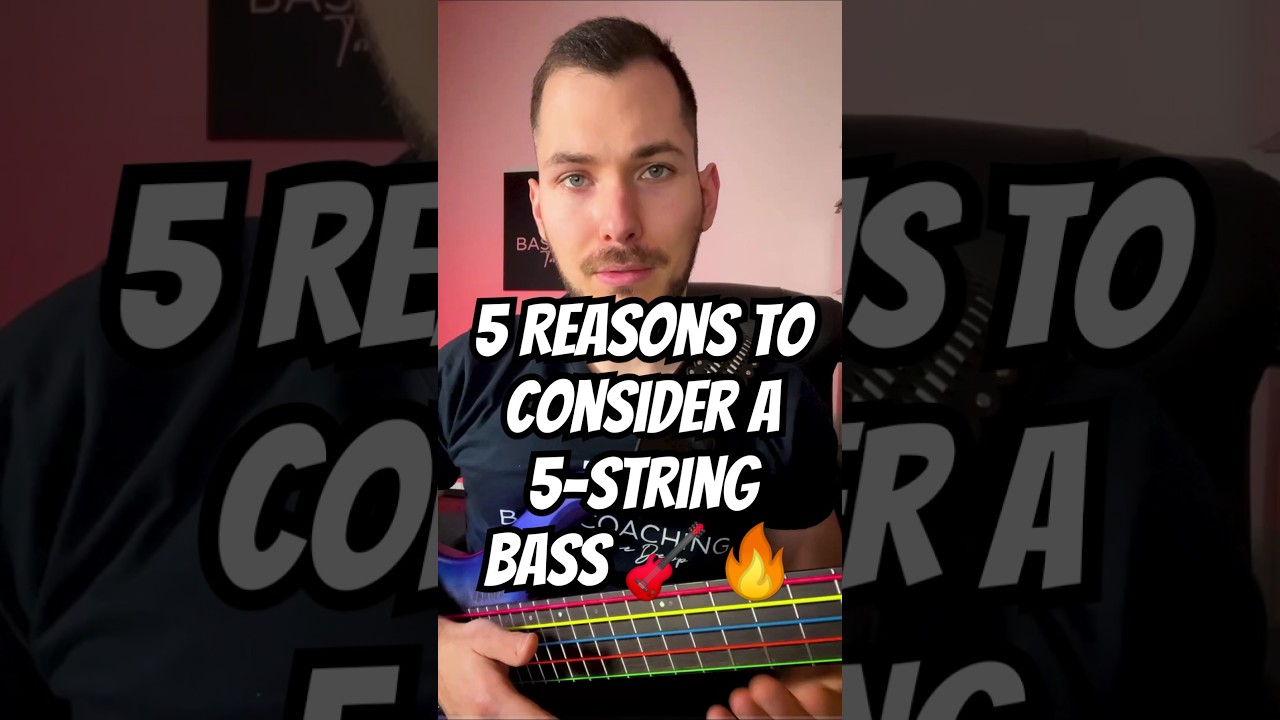 5 Reasons To Consider a 5-String Bass 🎸🔥