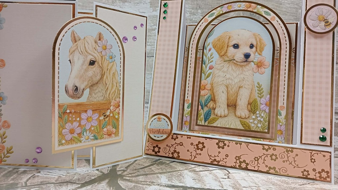 Изготовление открыток с использованием коллекции Hunkydory «Среди полевых цветов» — «Драгоценные ...