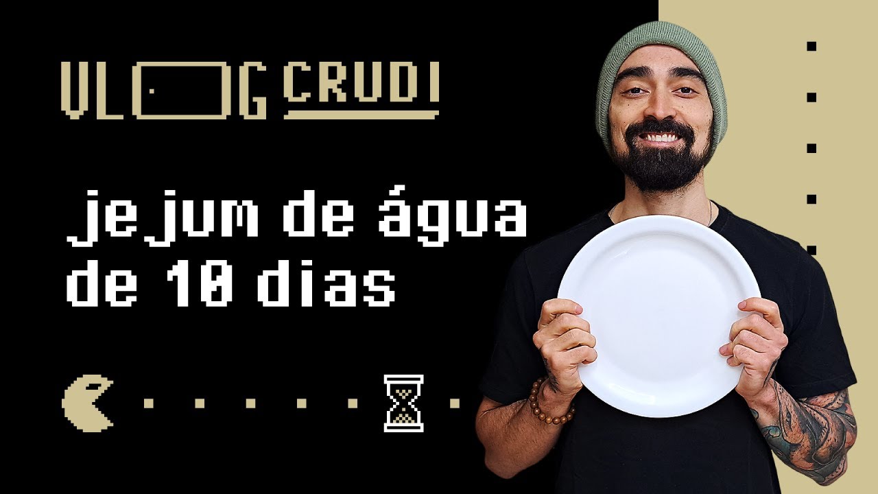 Jejum de 10 Dias Bebendo APENAS Água + Realimentação