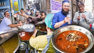 Exploring Hidden Food Shops with my Father | Haji Nihari The Oldest Nihari or Lahore | Jedda Lassi