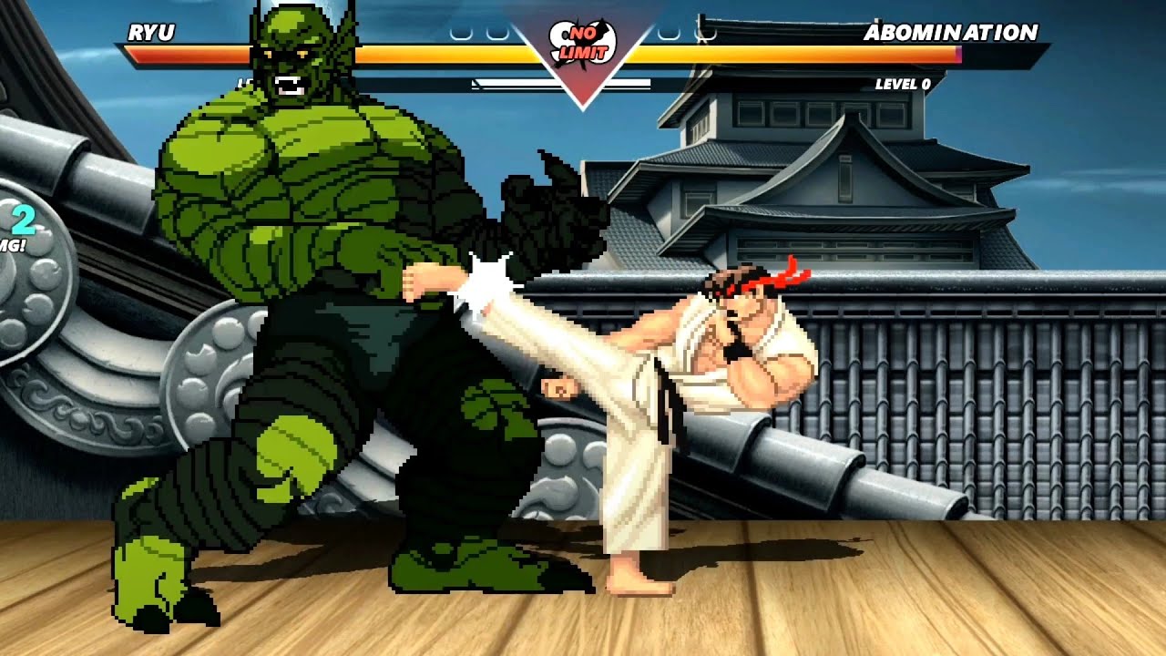 RYU vs ABOMINATION - Highest Level Amazing Fight! - YouTube