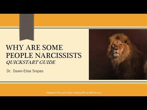 Video: 3 maniere om narsistiese persoonlikheidsversteuring te hanteer