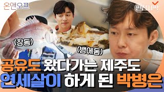 공유, 주지훈도 받은 낚시꾼 박병은의 선물🦑 낚시에 누구보다 진심인 병은의 제주 라이프 | #온앤오프 #편집자픽