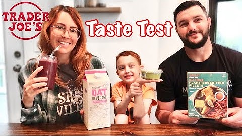 Tasting 4 New items at Trader Joe’s
