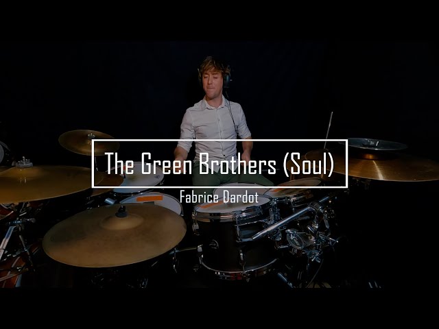The Green Brothers (Soul) - Fabrice Dardot - Drum Book Cover | Yentl Doggen Drums