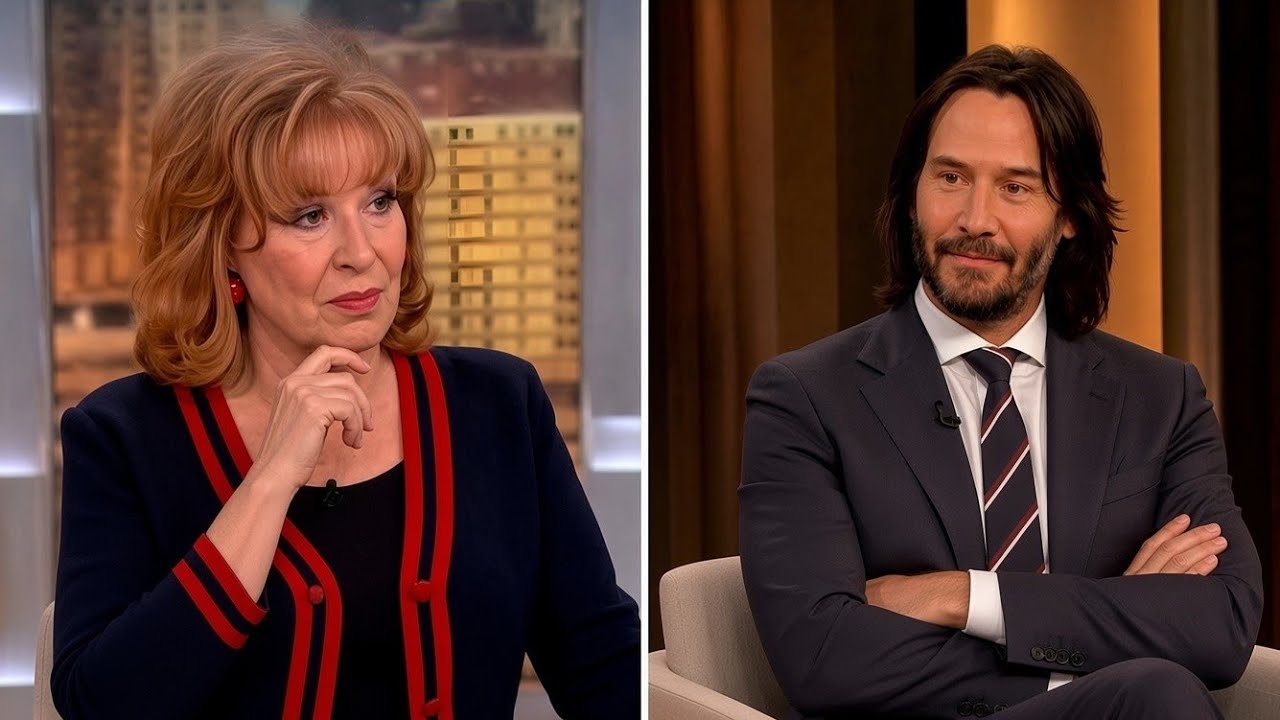 Joy Behar Pushes Keanu Reeves Too Far — His Live TV Reaction Stuns Everyone!