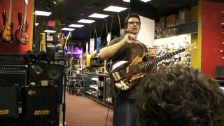 Jeff Berlin @ Guitar Center on Pico & Westwood 9-19-13.