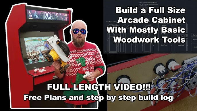Build A Bigger Bartop Arcade Full