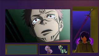 Ryomen Sukuna vs Uchiha Sasuke (Fan Made) [jujutsu kaisen vs Naruto Shippuden] VTuber Reaction