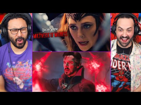 DOCTOR STRANGE 2 NEW FOOTAGE / NEW TRAILER REACTION!! Multiverse Of Madness Tv Spots | Marvel