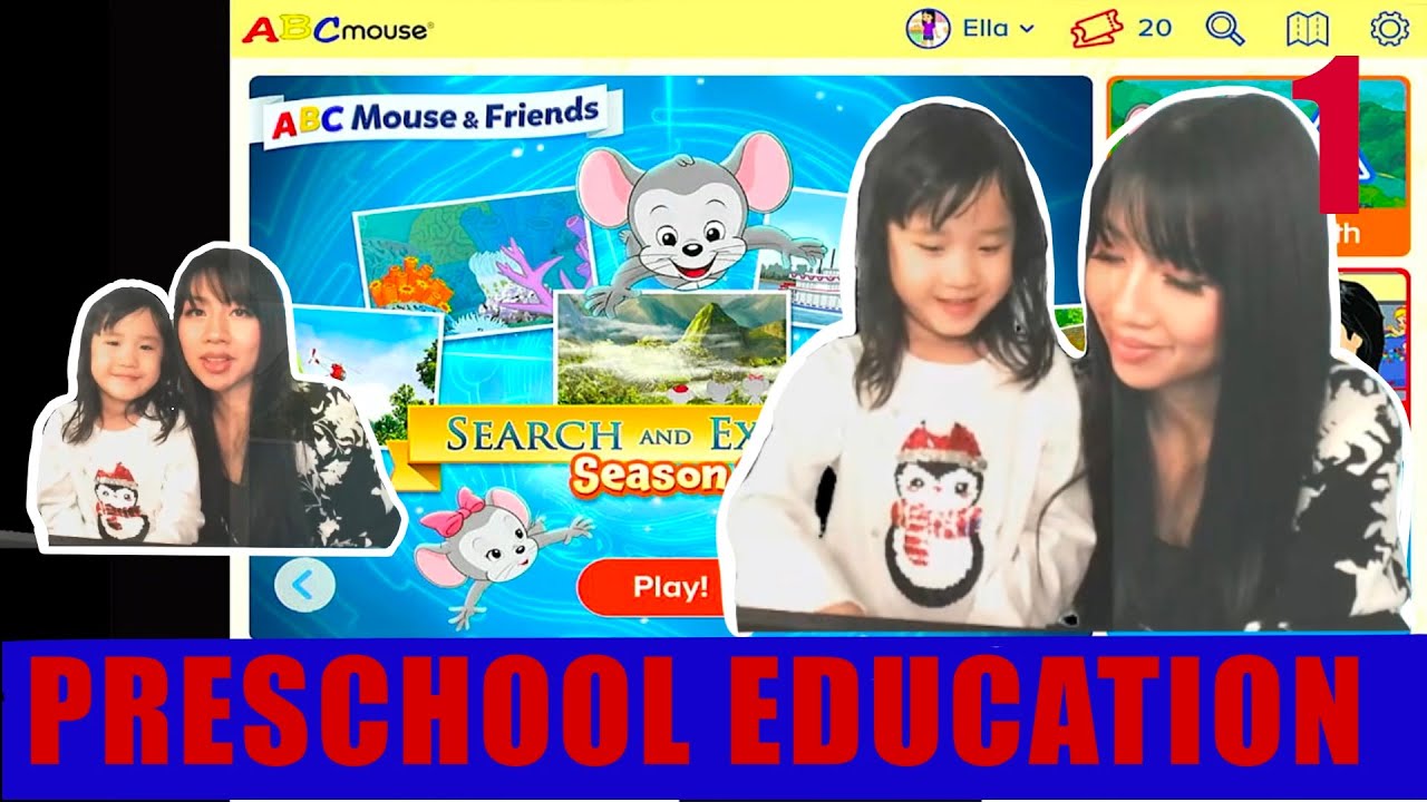 ABCMouse.com gameplay review with Ella and Mommy Part 1 | E-learning ...