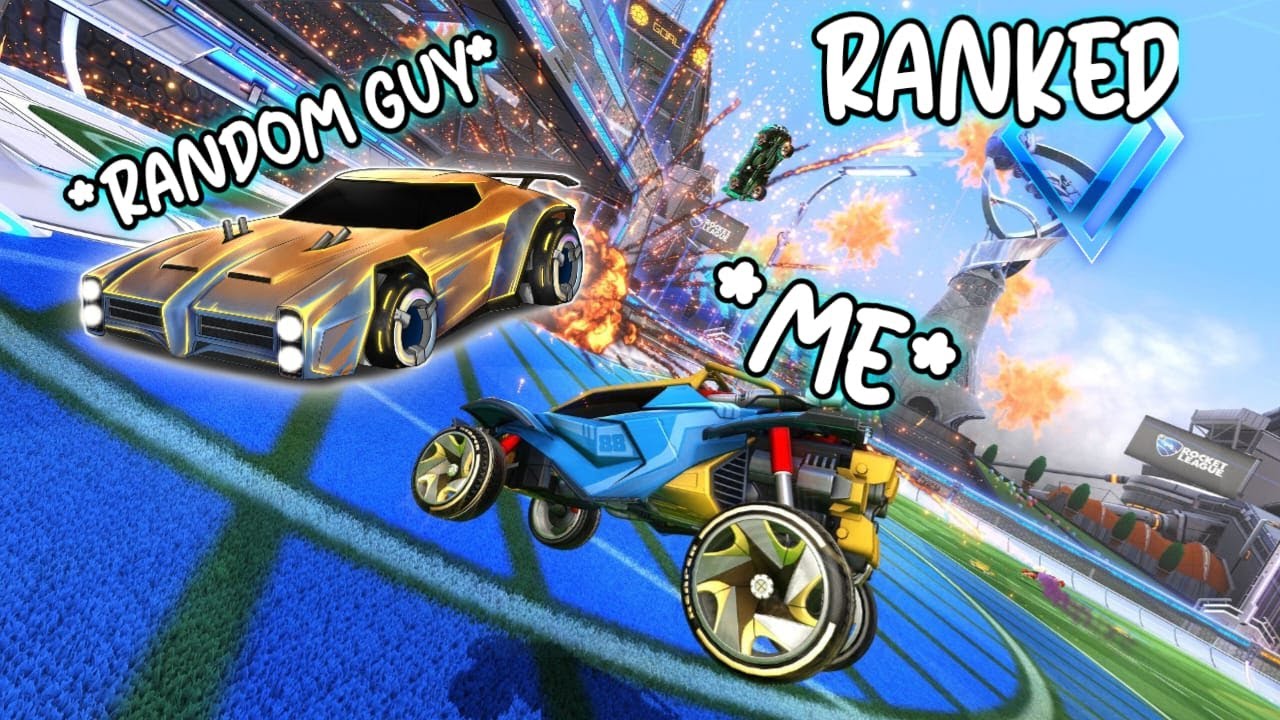 Why you should never play Ranked with randoms in Rocket League.. - YouTube