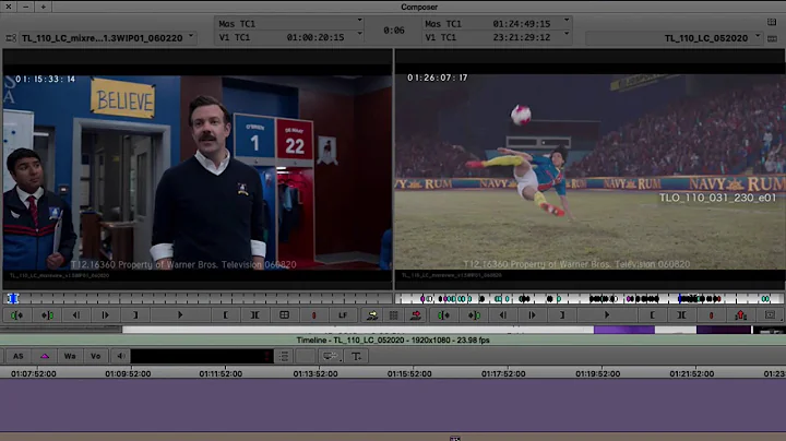 Ted Lasso - Timeline Tours, editors Melissa McCoy ...