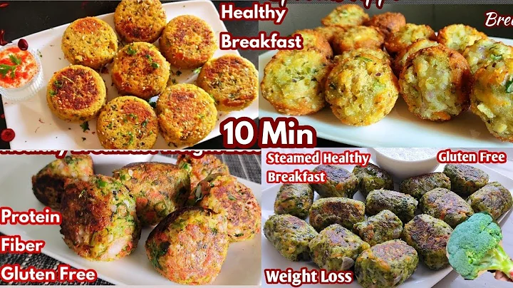 High Protein Vegetarian Healthy Breakfast Ideas In Just 10 Minutes / Healthy Breakfast Recipes/Nasta
