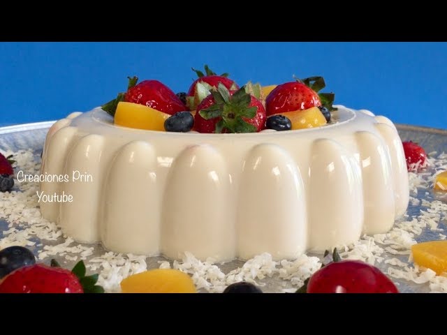 Gelatina Casera con leche Condensada ( Nestle) Económica - YouTube