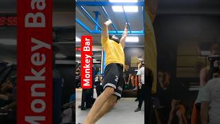 "Monkey Bar Hanging Walk Challenge – Grip Strength & Core Test!
