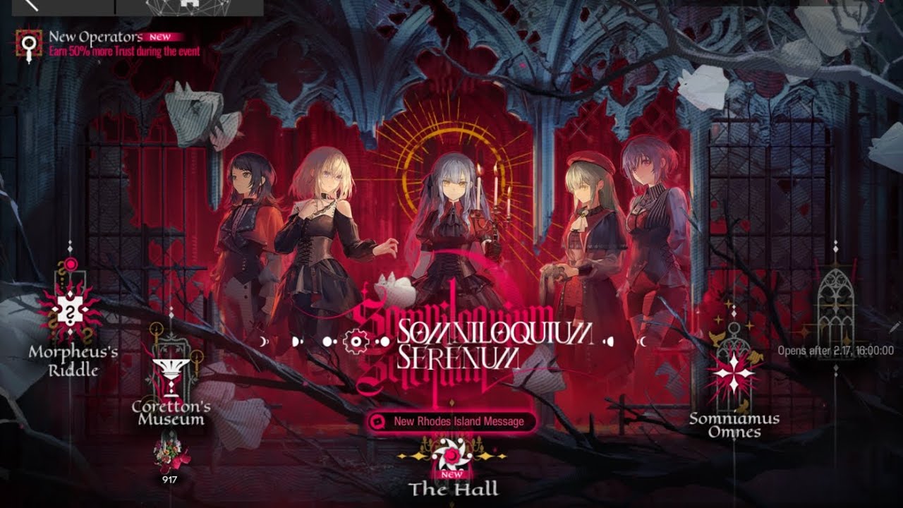 [Arknights] Somniloquium Serenum - SS-TR-1 to SS-8 Clear