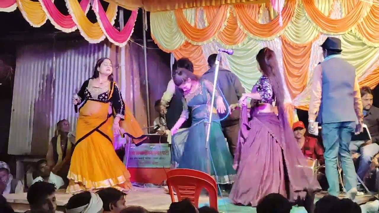 #ढीमरा ने फेंक दिया जाल फंस गई जल मछली#सुपरहिट फरमाइशी नौटंकी गाने#Raju Mastana ki Nautanki dance