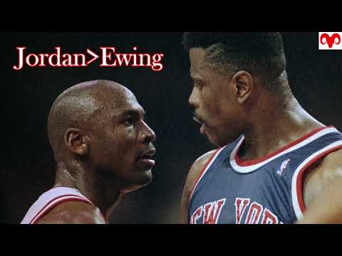 Michael Jordan Patrick Ewing (Rivalry Between Good Friends)