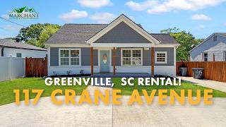 Greenville Rental Homes For Rent! 17 Crane Avenue Greenville SC 29617